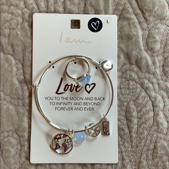 Jewelry - NWOT silver ring and bracelet